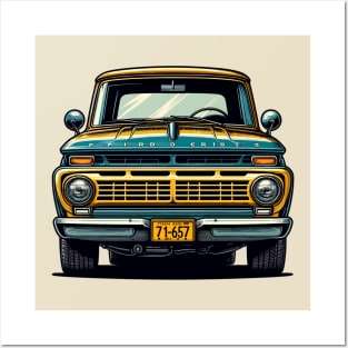 Ford F100 Posters and Art